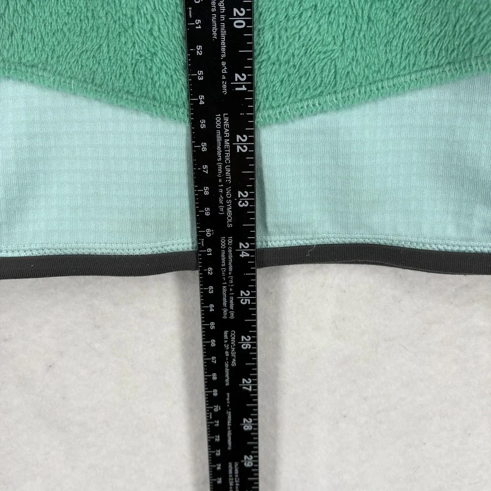 Patagonia R2 Fleece Jacket Womens Small Green Polartec Thermal Pro Full Zip - Picture 8 of 16